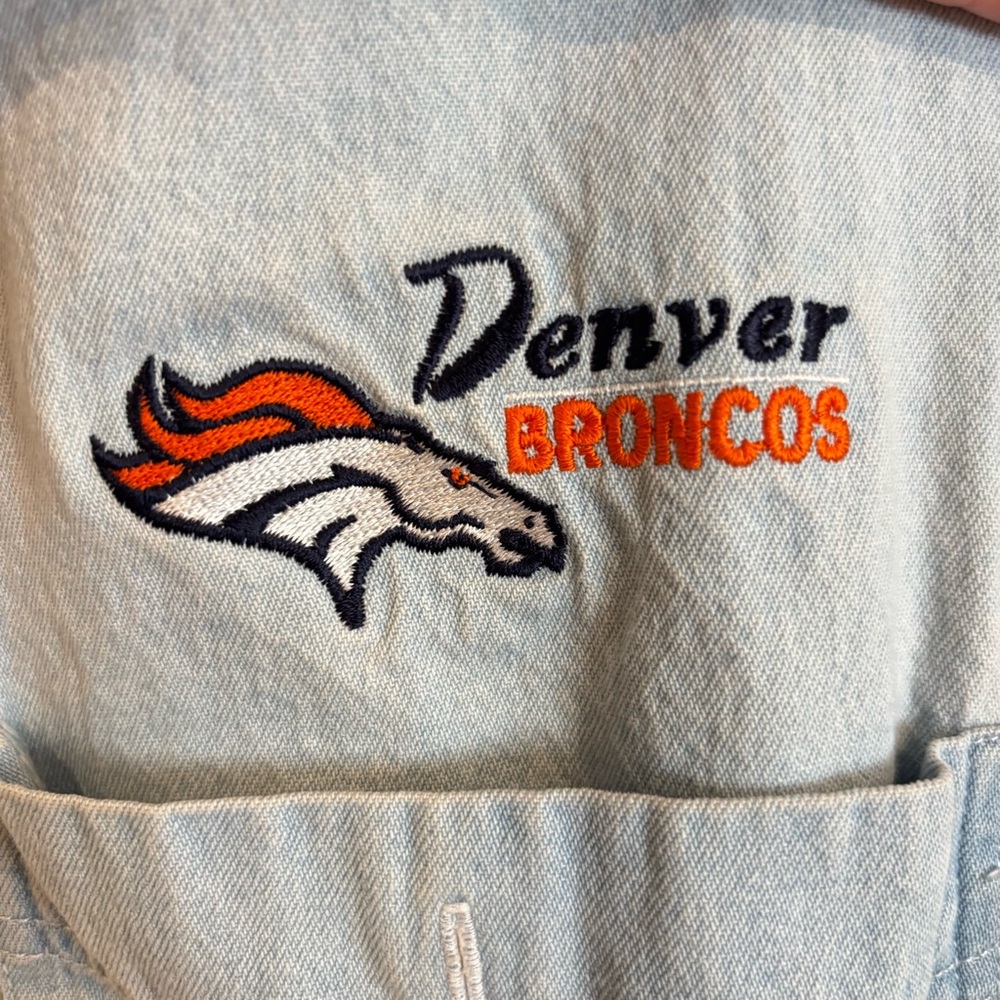 Lee Sport Denim Denver Broncos Shirt